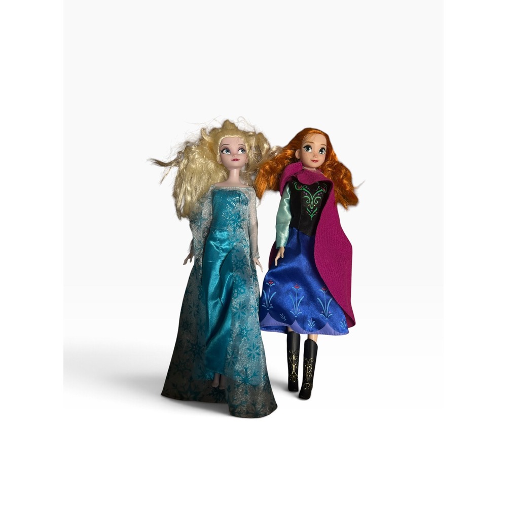 Disney Frozen Queen Elsa and Princess Anna Fashion Doll Pair